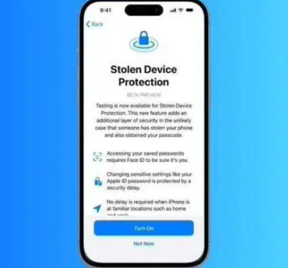 钟山苹果授权维修店分享被盗设备保护功能开启方法 