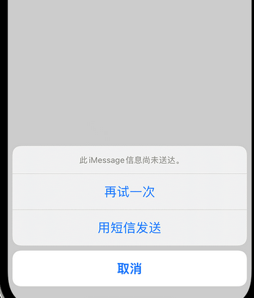 钟山apple维修iPhone上无法正常发送iMessage信息