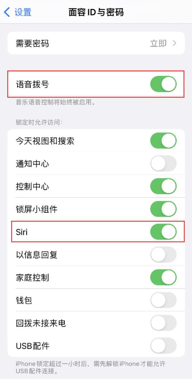 钟山苹果维修网点分享不解锁 iPhone 的情况下通过 Siri 拨打电话的方法 