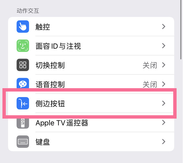 钟山苹果14维修店分享iPhone14 Plus侧键双击下载功能关闭方法 